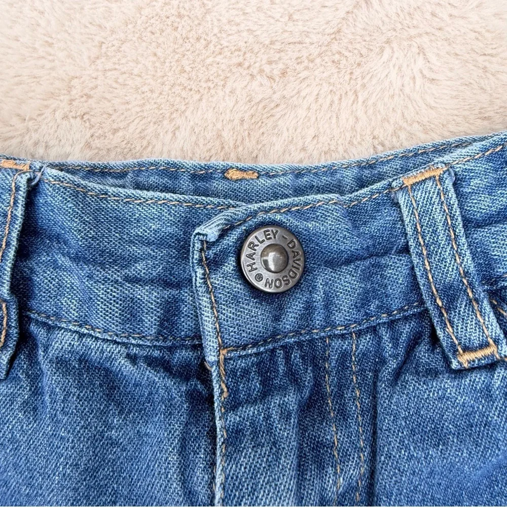 Harley Davidson Kids Classic Blue Jeans Size 12 Months